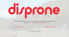 Desktop Screenshot of disprone.com